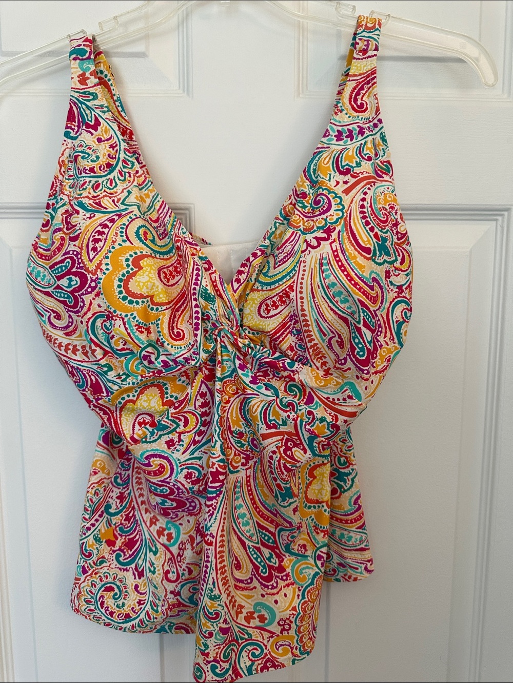 Paisley Bra sized Women’s Tankini Top
